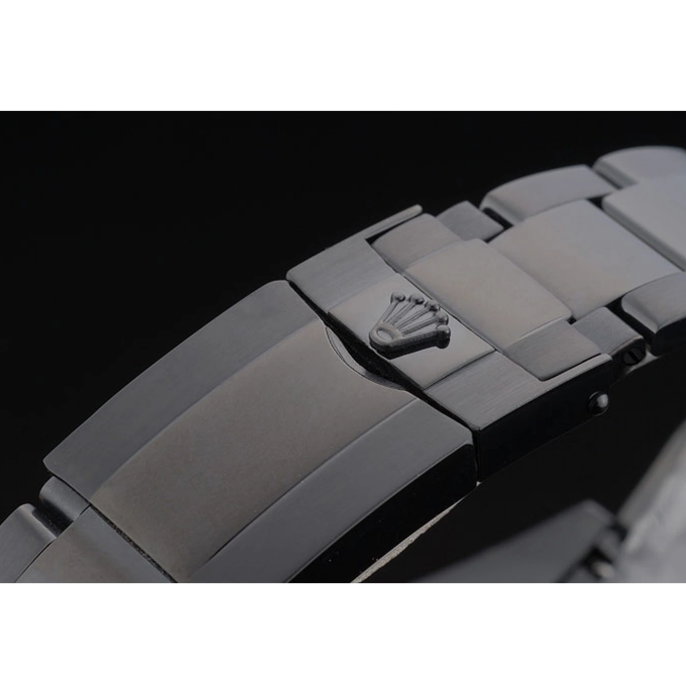 Good Copy Rolex Watches Plated Black Ion Black Steel Black Tachymeter Stainless Daytona Strap 80247 Dial Rolex 0529